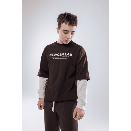 Лонг ТЕО шоколад (щільний кулір) NEWGEN унісекс