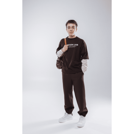 Лонг ТЕО шоколад (щільний кулір) NEWGEN унісекс