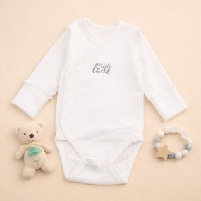 Боді 146-106 молоко (зовнішні шви), рубчик