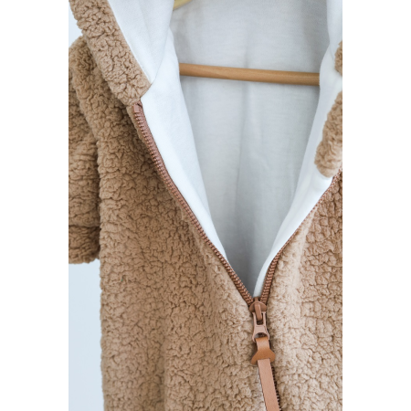 Демі ромпер Eddy коричневий (без синтепона)