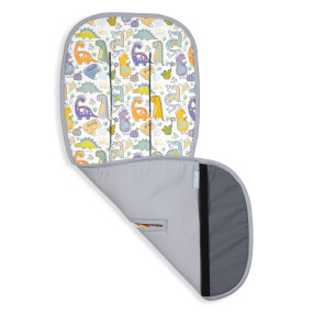 Матрасик Динозаври/Сірий (1930_32) універсальний 2