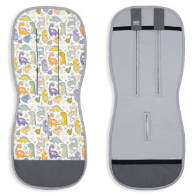 Матрасик Динозаври/Сірий (1930_32) універсальний