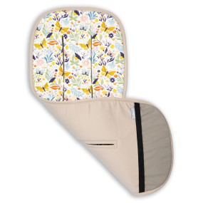 Матрасик Метелики/Беж (1930_30) універсальний 2