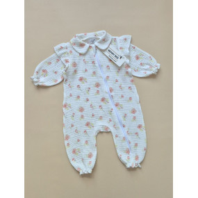 Чоловічок 13103 "Flowers" (на блискавці) муслін