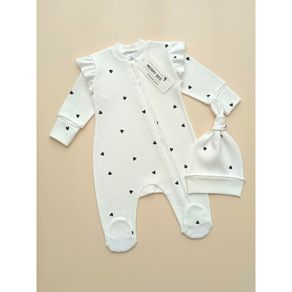 Чоловічок 13101 "Heart" (шапочка), рубчик