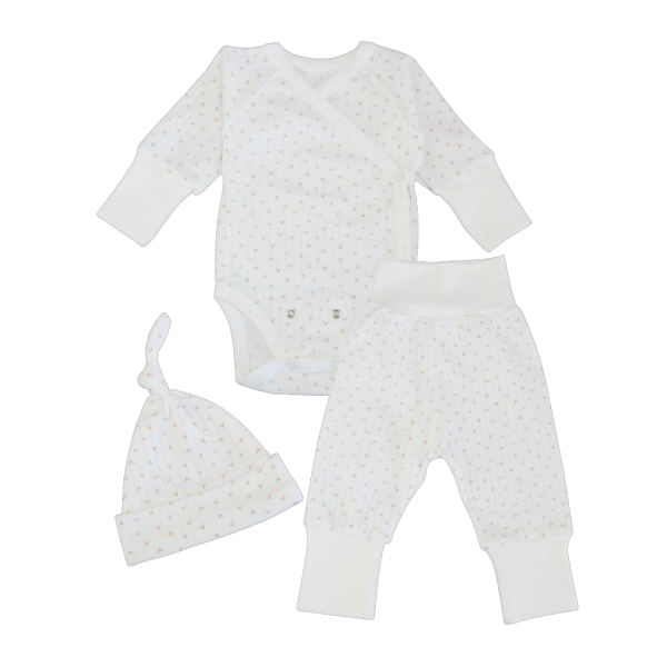 Комплект SIMPLE галочка/молоко 242130 (рубчик) зростаючий