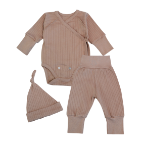 Комплект SIMPLE кава 242130 (рубчик) зростаючий