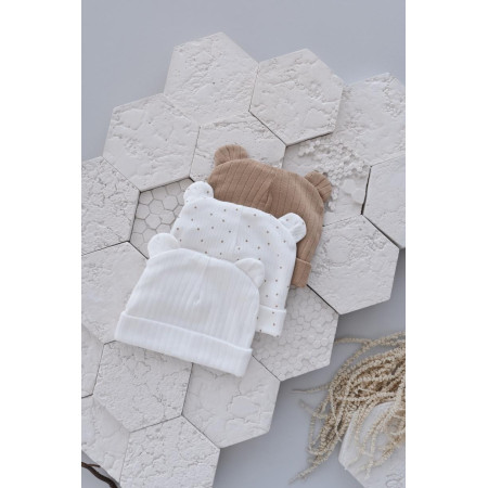 Шапочка SIMPLE кава 2112803 (рубчик) двошарова