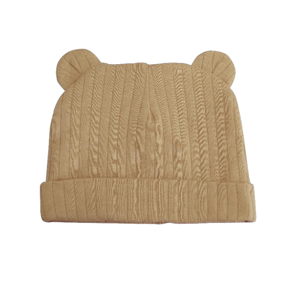 Шапочка SIMPLE кава 2112803 (рубчик) двошарова