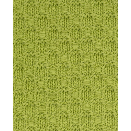 В'язаний плед Зелений DoRechi (2100) 80×100 см