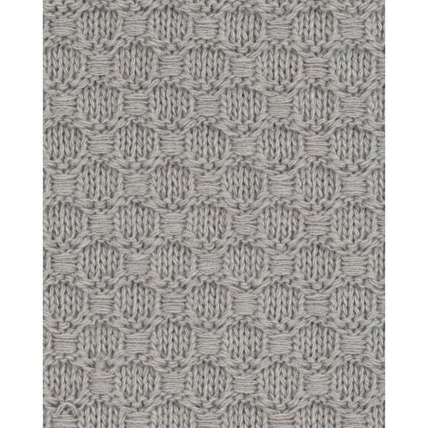 В'язаний плед Сірий DoRechi (2099) 80×100 см