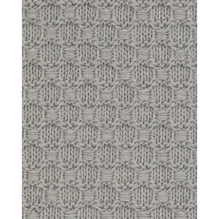В'язаний плед Сірий DoRechi (2099) 80×100 см