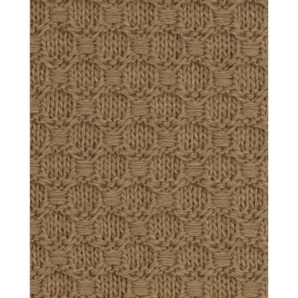 В'язаний плед Шоколад DoRechi (2098) 80×100 см