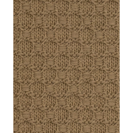 В'язаний плед Шоколад DoRechi (2098) 80×100 см