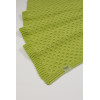 В'язаний плед Зелений DoRechi (2100) 80×100 см
