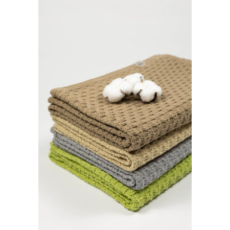 В'язаний плед Зелений DoRechi (2100) 80×100 см