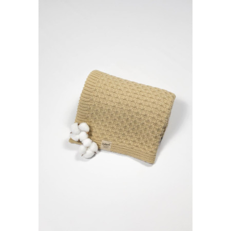 В'язаний плед Карамель DoRechi (2097) 80×100 см