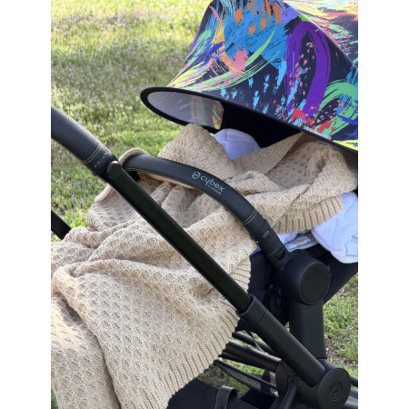 В'язаний плед Карамель DoRechi (2097) 80×100 см