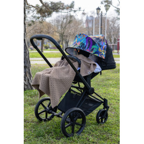 В'язаний плед Шоколад DoRechi (2098) 80×100 см 2