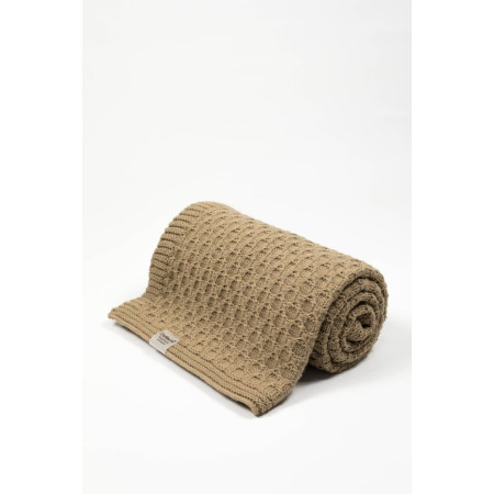 В'язаний плед Шоколад DoRechi (2098) 80×100 см