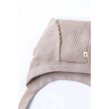 Чепчик Honey мокко (ажурний)