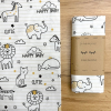 Пеленка бязь Baby Animals жовта (100х80 см)