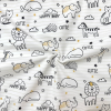 Пеленка бязь Baby Animals жовта (100х80 см)