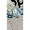 Шкарпетки 68384 блакитні/кава- 2 пари (0/6 міс) BiBaby бамбук