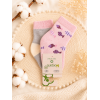 Шкарпетки 68377 рожеві/сірі - 2 пари (0/6 міс) BiBaby бавовна