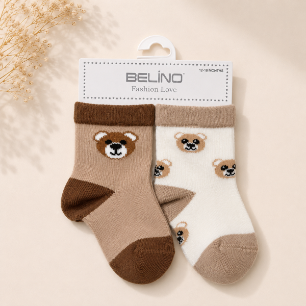 Шкарпетки "Mini Bears" J196 (демі) Belino - 2 пари