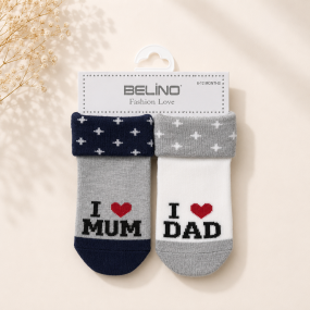 Шкарпетки "Mum+Dad" J157 (демі) Belino - 2 пари