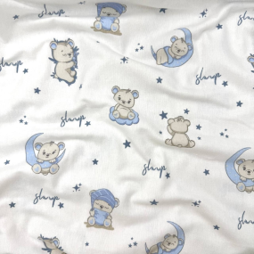 Пелюшка Sleep блакитний фланель (100х80 см)