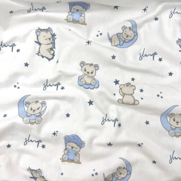 Пелюшка Sleep блакитний фланель (100х80 см)