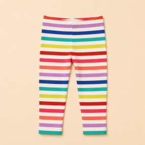 Легінси для дівчинки Rainbow Striped (100% бавовна)