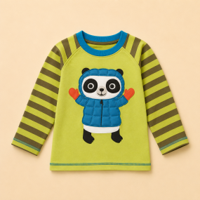 Лонг Panda Snowsuit (100% бавовна)
