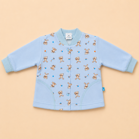 Кофточка на кнопках BUNNY (байка)