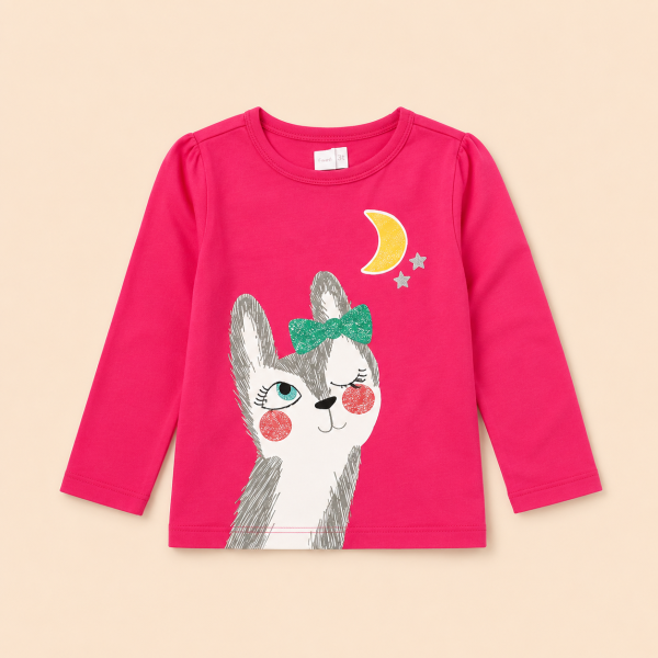 Футболка Sparkle Bunny & Moon Tee (100% бавовна)