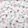 Пеленка Stars фланель (100х80 см) пудра